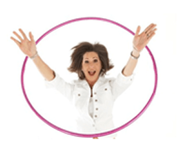 Through the Hoop team building activity